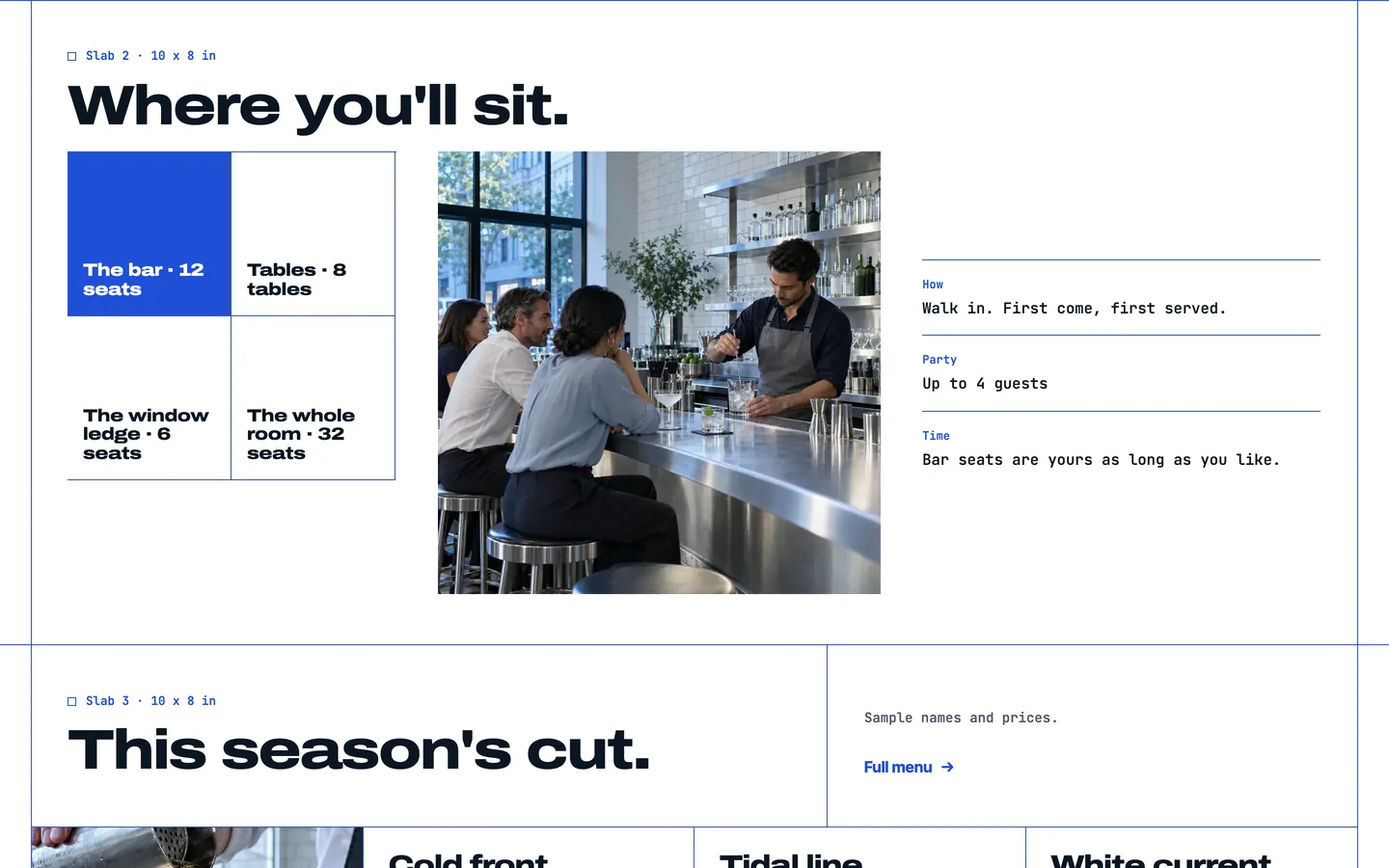 Clearcut: Where you'll sit