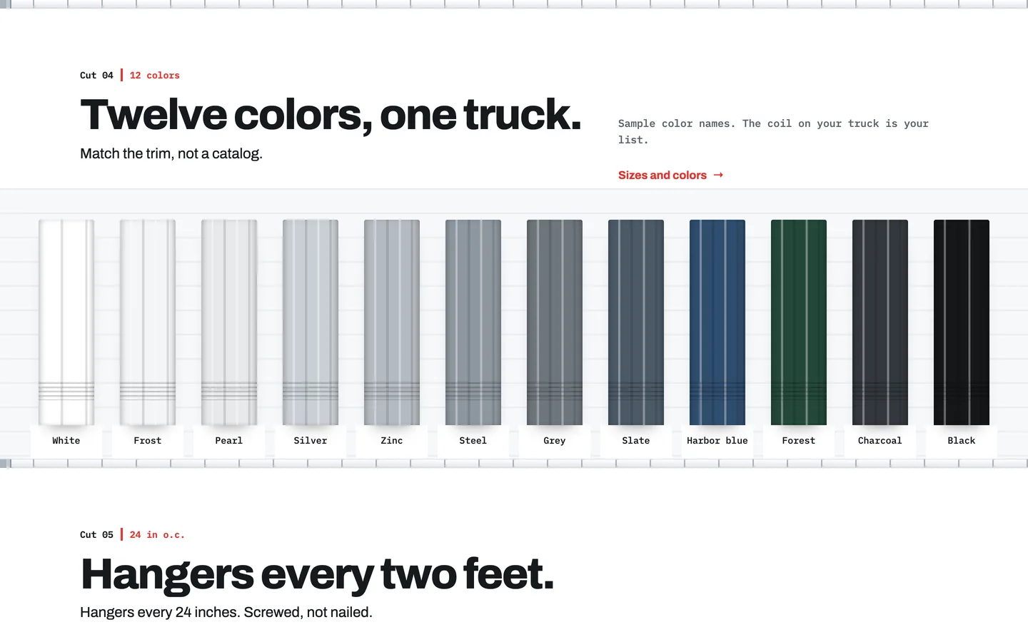 Coil: Twelve colors, one truck