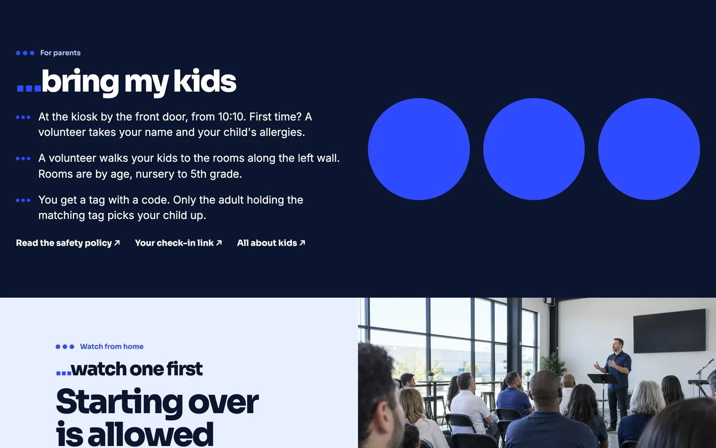Ellipsis: …bring my kids