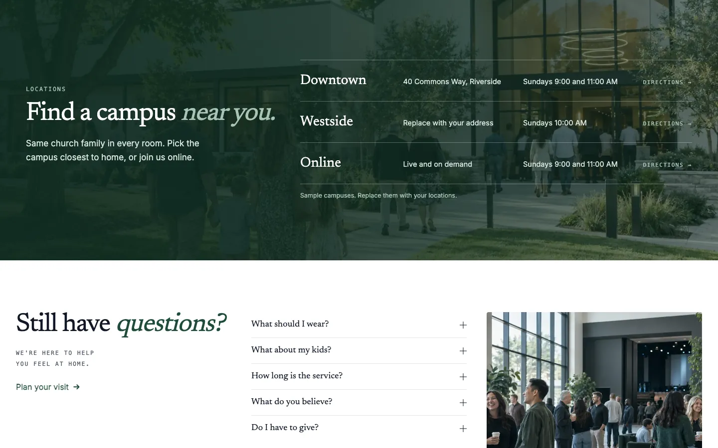 Gather: Find a campus