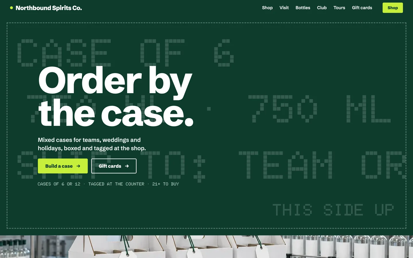Lotcode: Home / order by the case