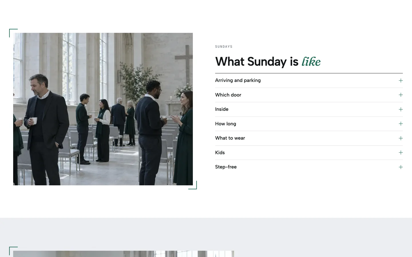 Quoin: What Sunday is like