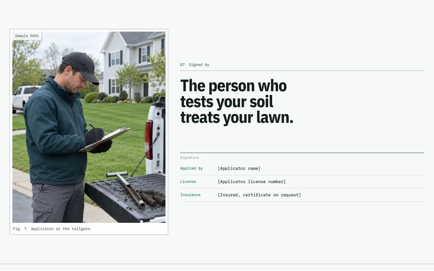 Rootzone: The person who tests your soil